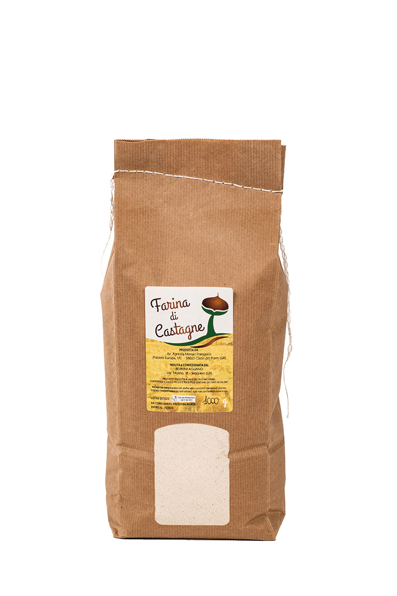 sacchetto farina castagne 1kg