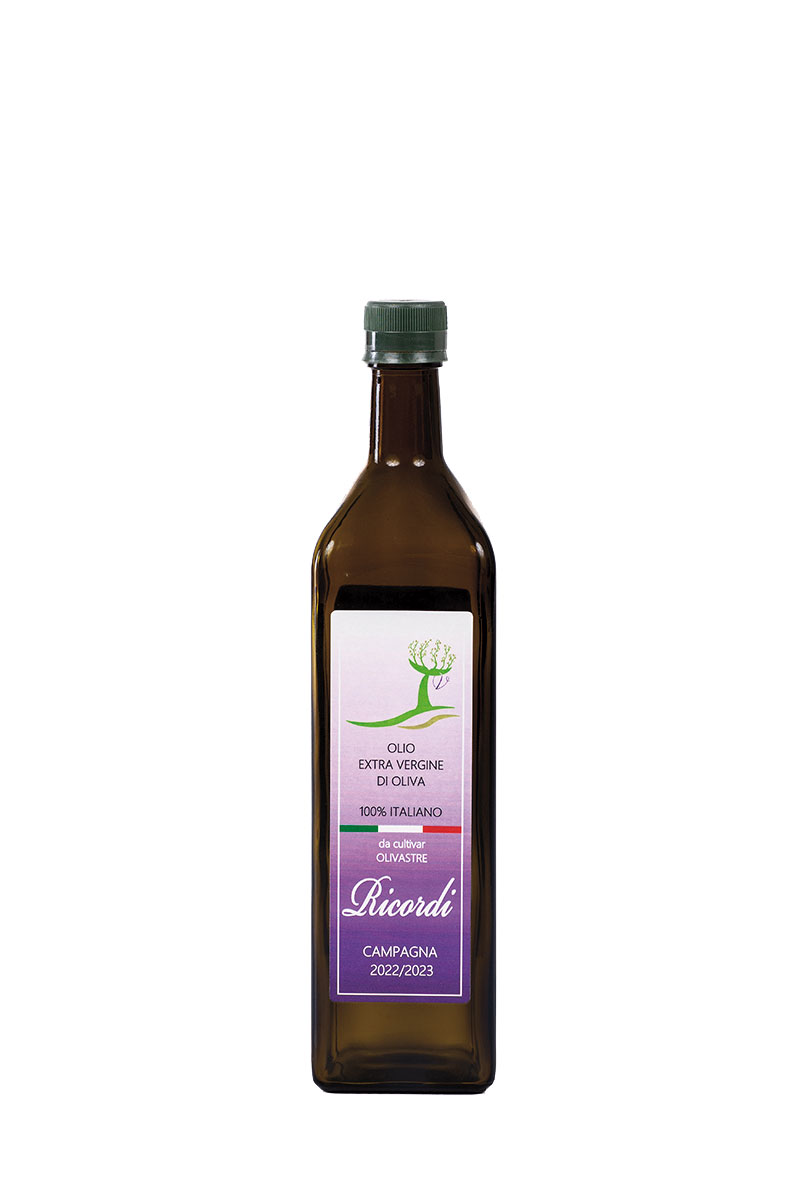 Olio extra vergine d'oliva Ricordi - Da cultivar olivastre - immagine 5